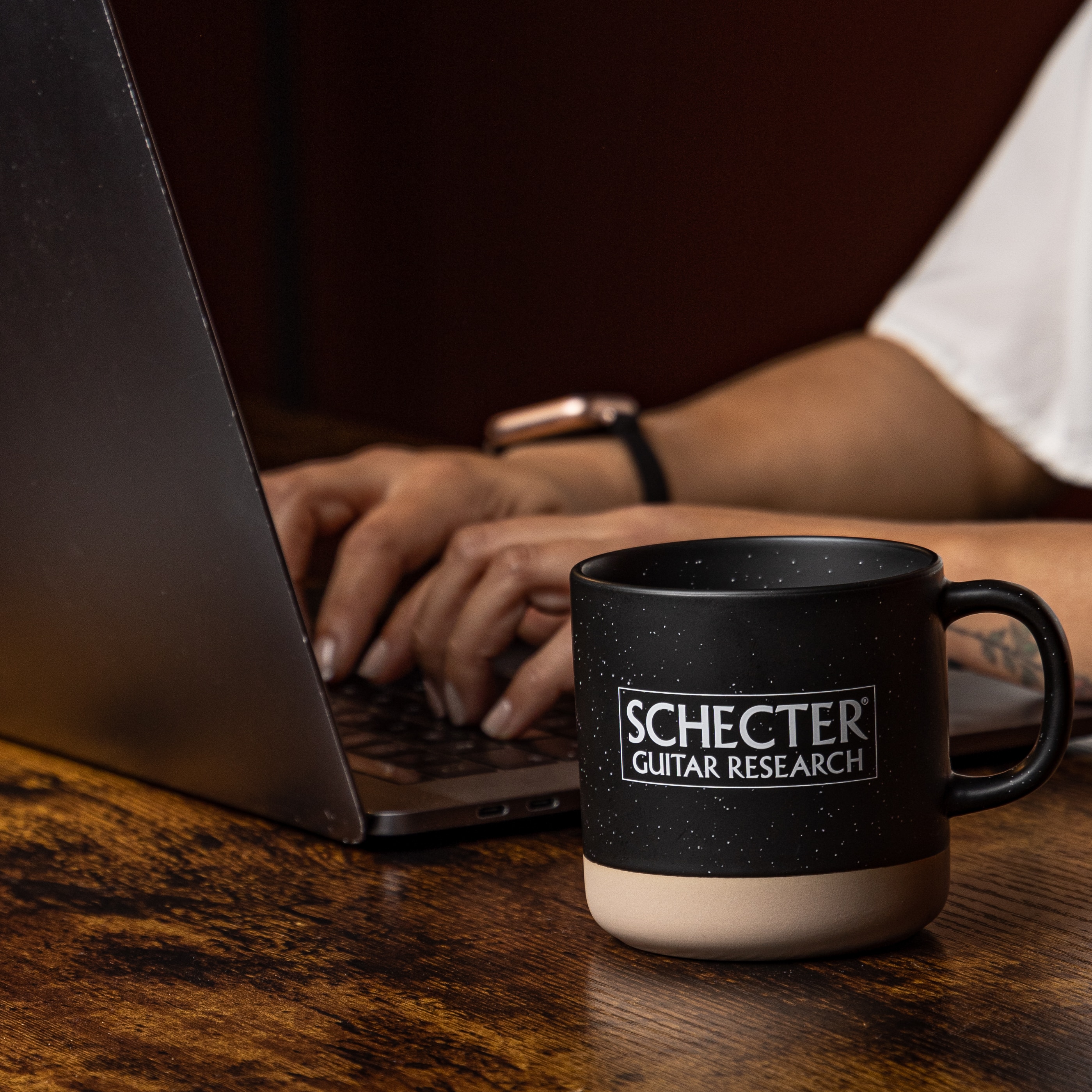Schecter Guitar Research Logo Ceramic Coffee Mug